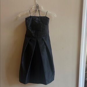 Chic Black Strapless Dress